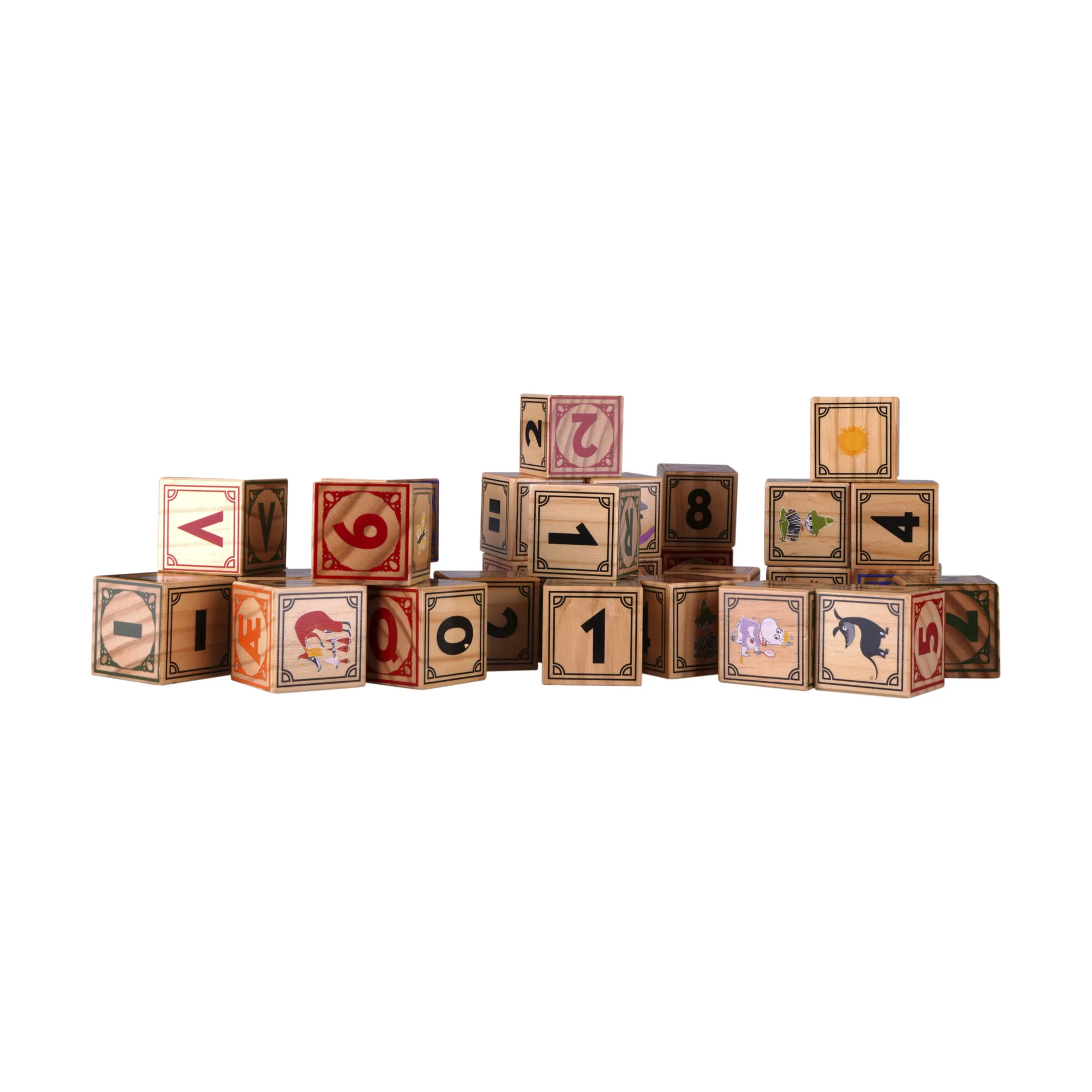 Barbo Toys Træklodser - Mimitroldene - 32 stk.