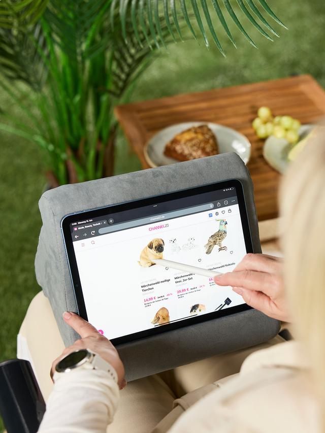 Buch- & Tablet-Kissen