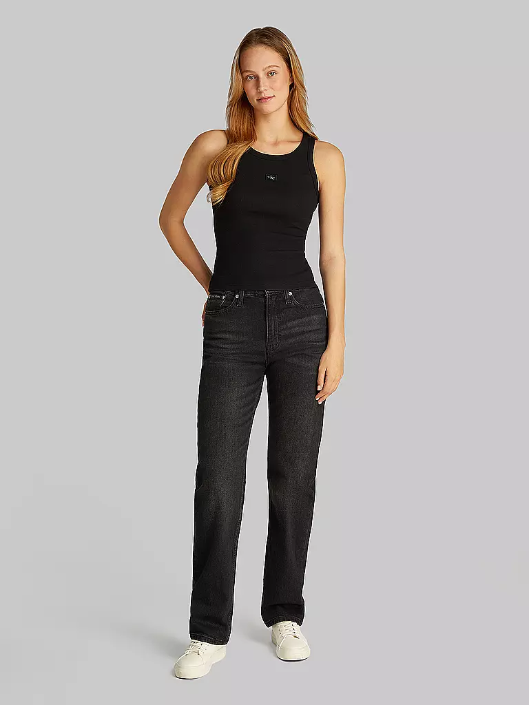 CALVIN KLEIN JEANS Tanktop schwarz