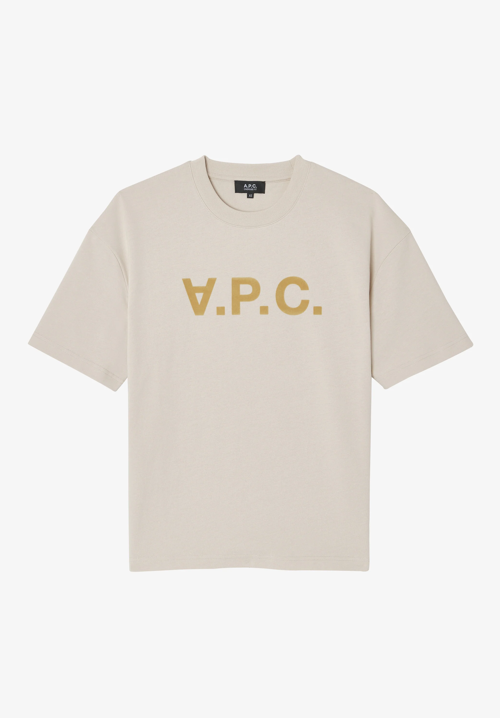 t-shirt ample manches courtes vpc - Ecru