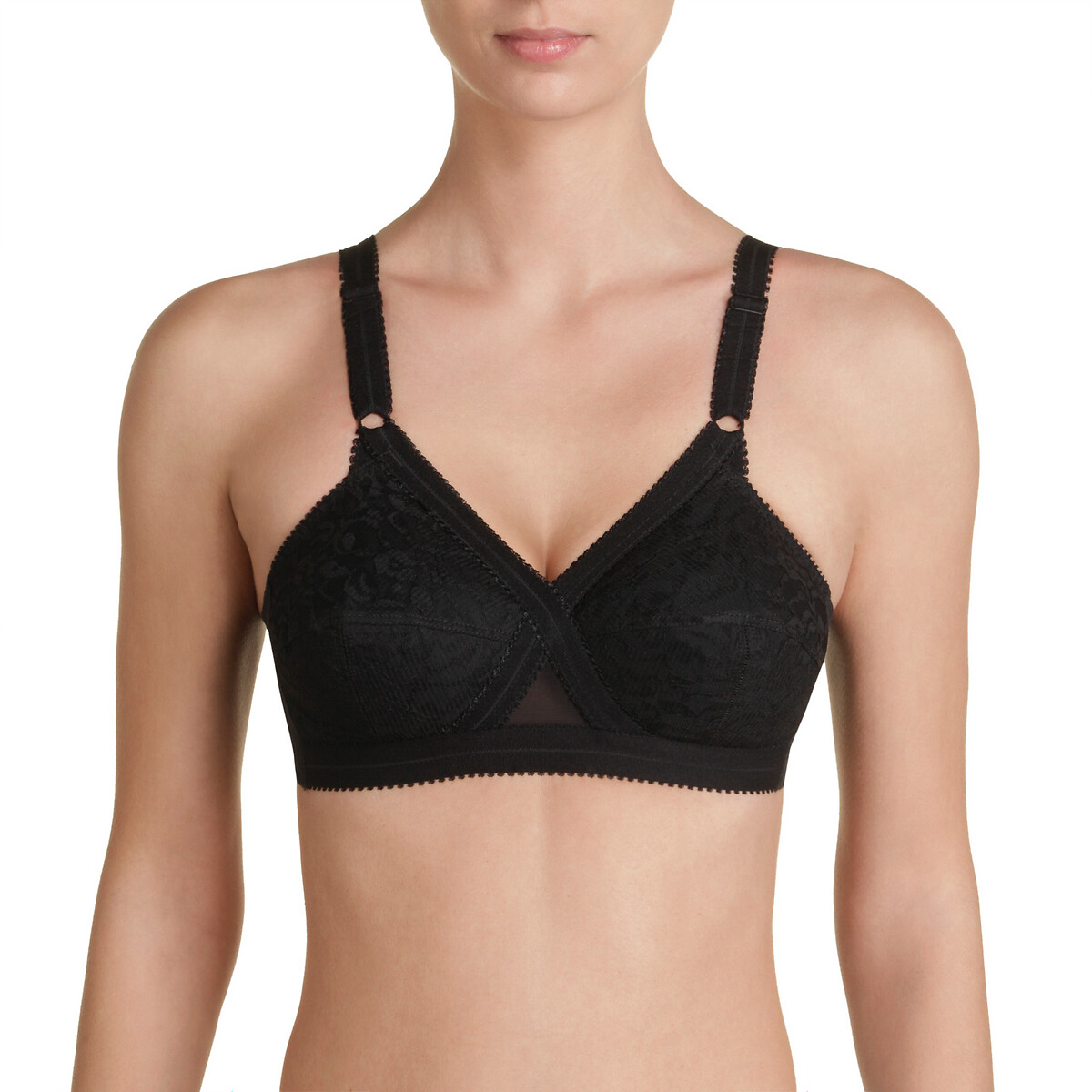 PLAYTEX<br>Sutiã sem aro com estampa de corações cruzados