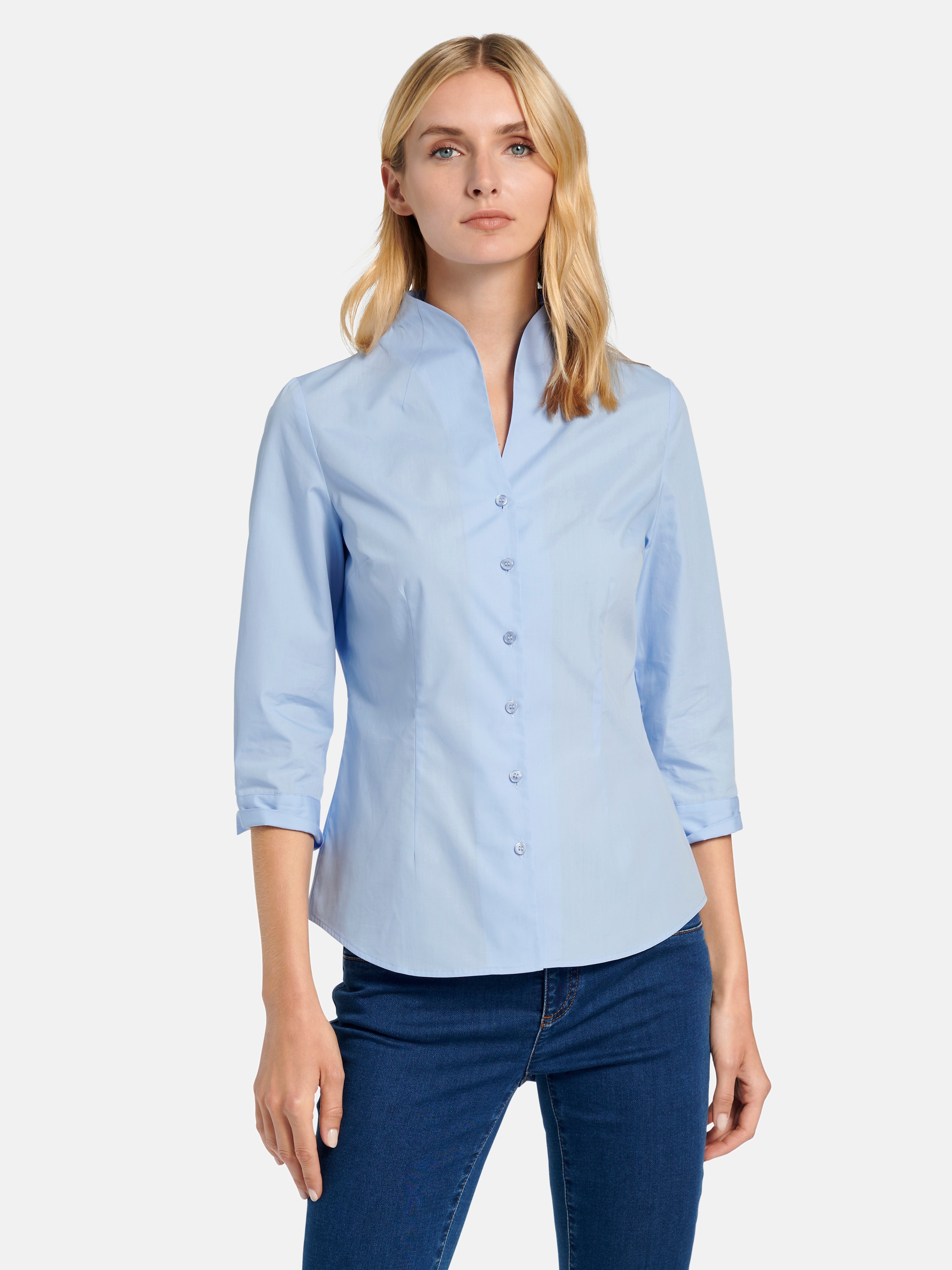 Bluse mit 3/4-Arm