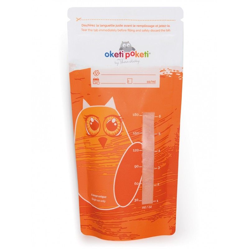 25 SACHETS CONSERVATION LAIT - Transparent