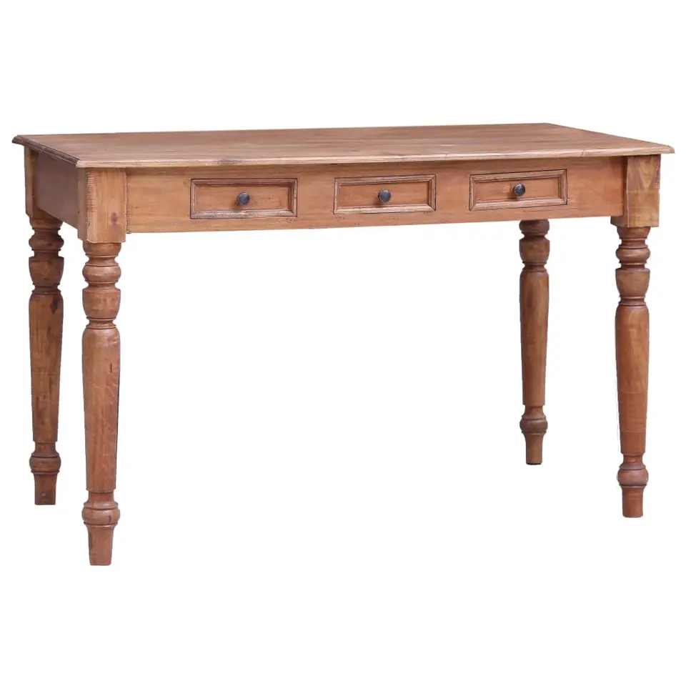 vidaXL - Bureau - Bruin - Hout