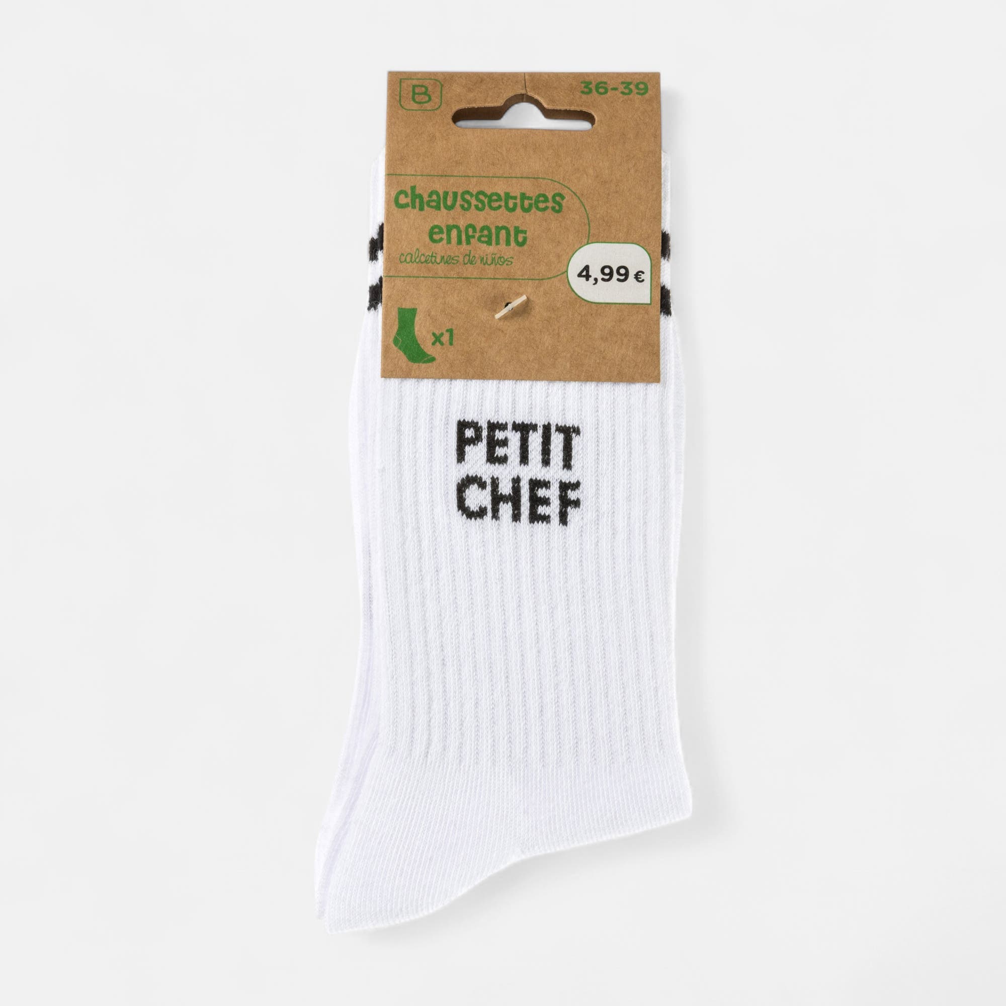 Chaussettes Enfant blanc