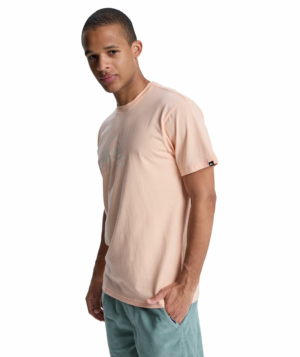 QUIKSILVER<br>Camiseta de manga curta com logotipo grande