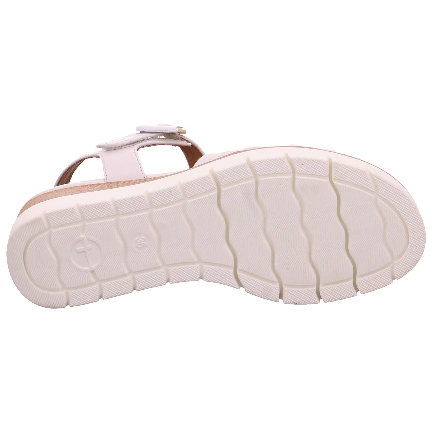 TAMARIS Sandalette Weiss Leder