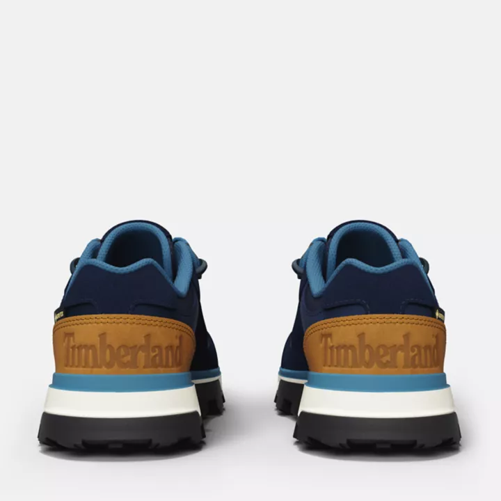 Baskets de randonnée Gore-Tex Trail Trekker pour enfant en bleu marine