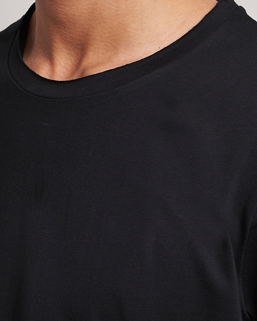 Bread & Boxers 3-pack Crew Neck Relaxed Black