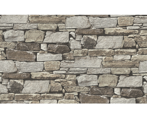 Vliesbehang 30556-1 Vliespoint steenlook bruin