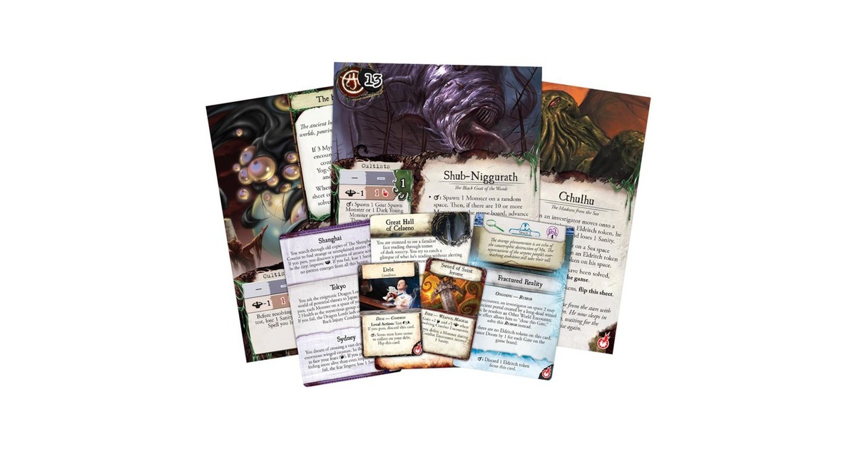 AsmodeeEldritch Horror Bordspel  (Engels, 1 - 8 spelers, 120 - 240 minuten, Vanaf 14 jaar)