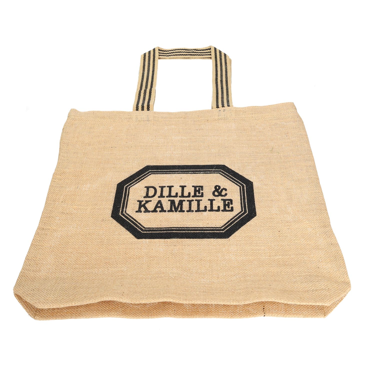 Tas, Dille & Kamille, jute met hengsel, 44 x 8 x 44 cm