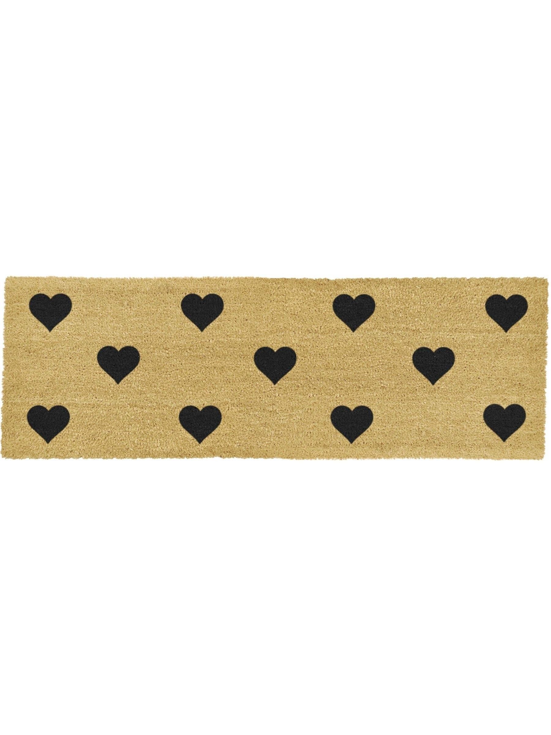 Artsy Mats Hearts Patio Doormat
