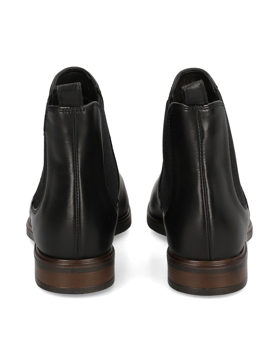 Glattleder Chelsea Boot
