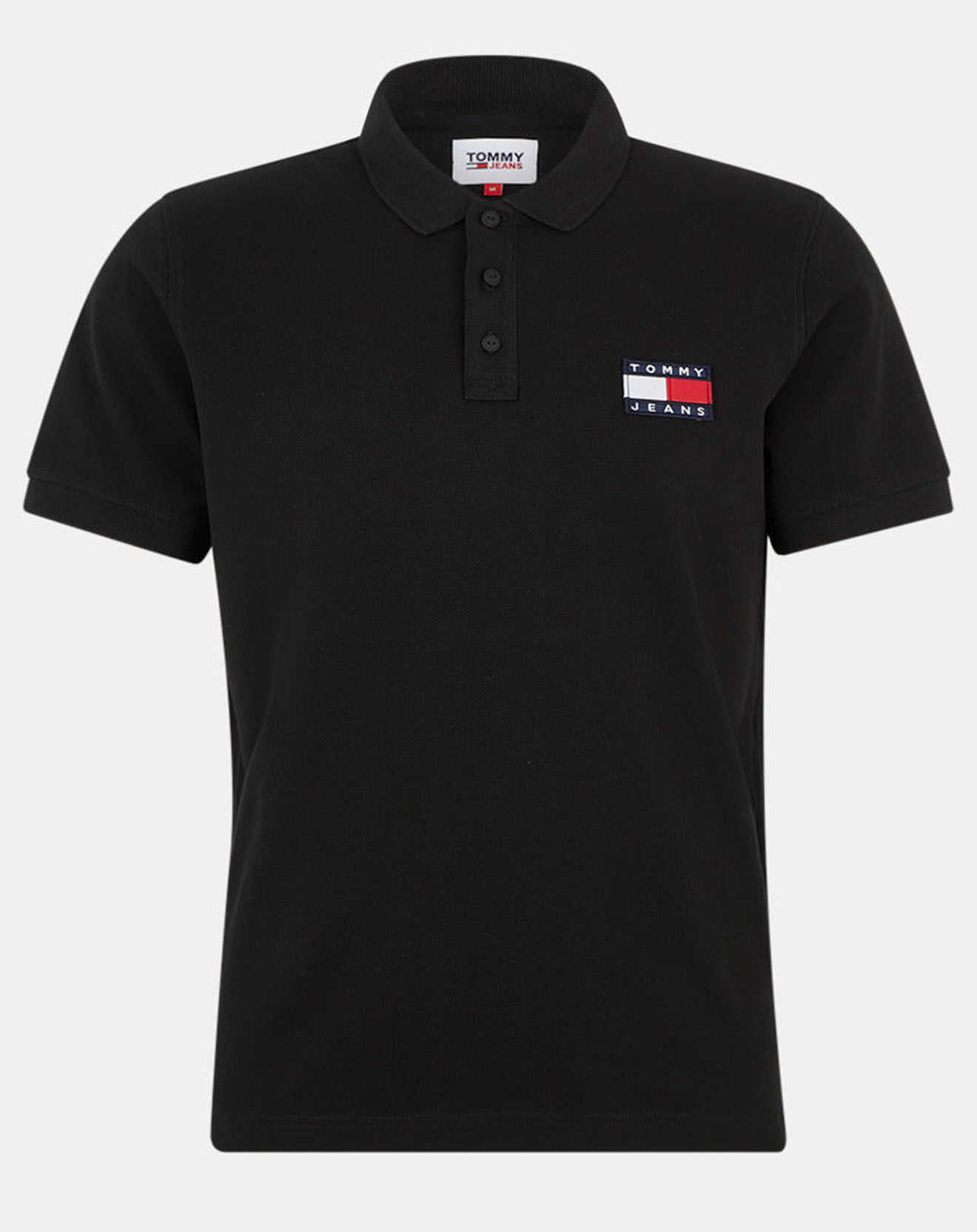 Tommy Jeans Polo Tommy Badge noir