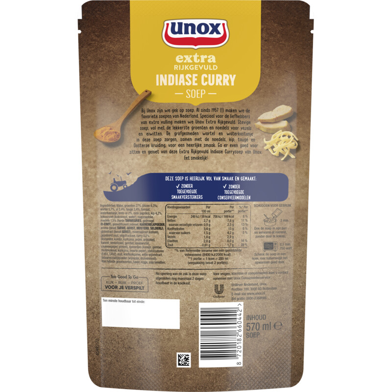 Unox Indiase currysoep