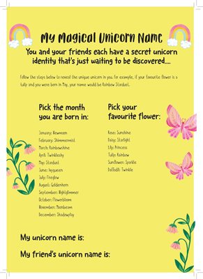 My Unicorn Garden Activity Book - RHS (Paperback)