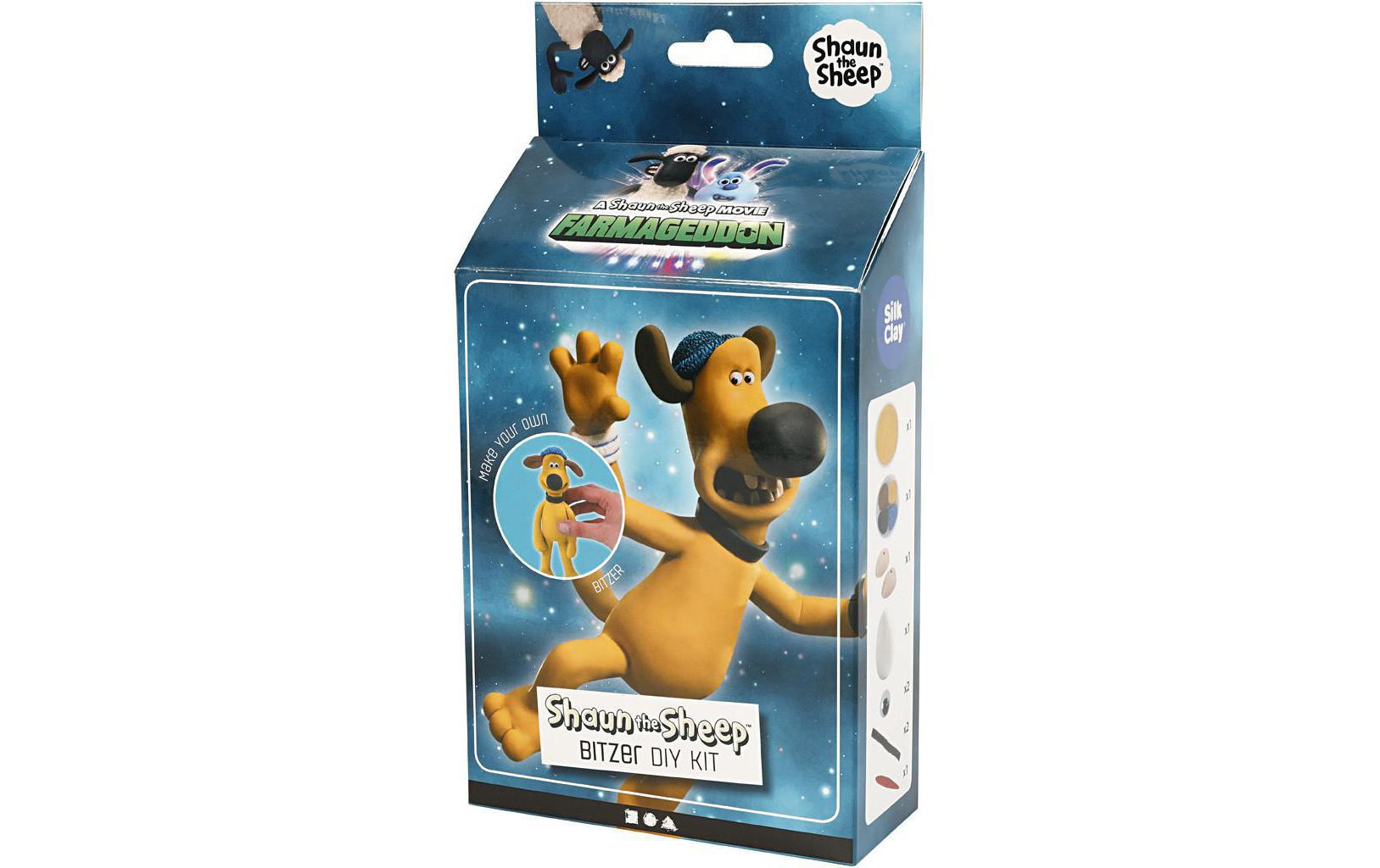 Modellier-Set Shaun the Sheep Bitzer SetBastelset Shaun das Schaf