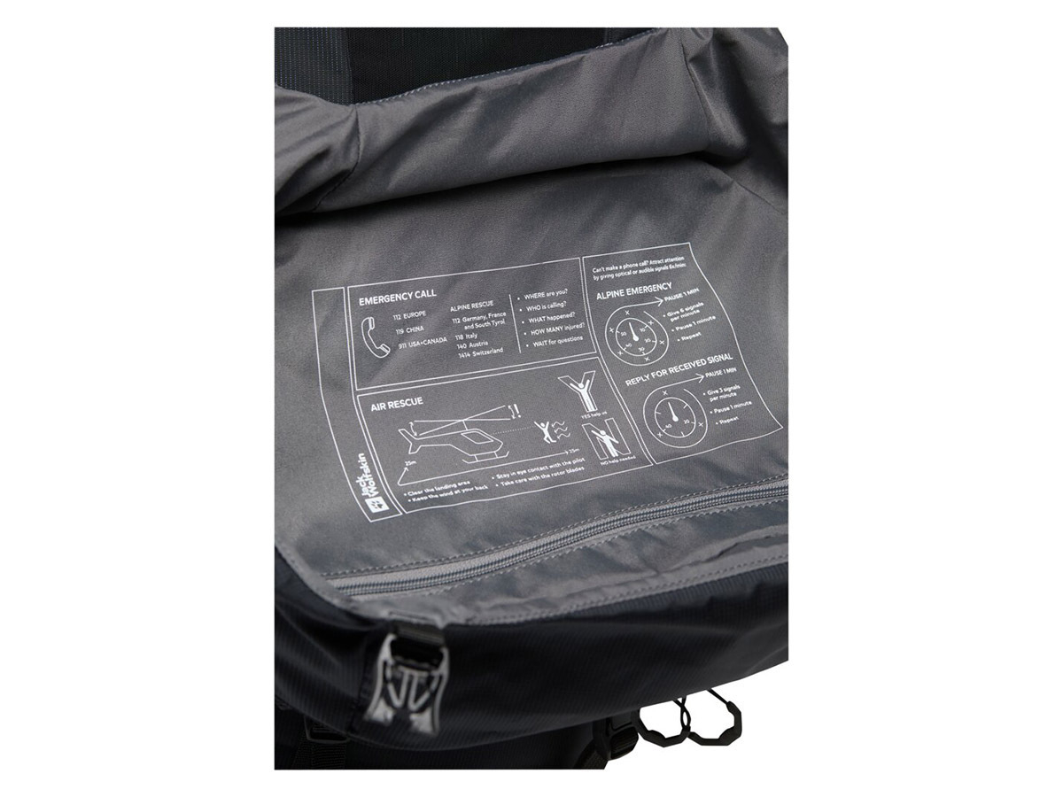 Jack Wolfskin Trailflair Pro 60 S-XL trekkingrugzak - Black
