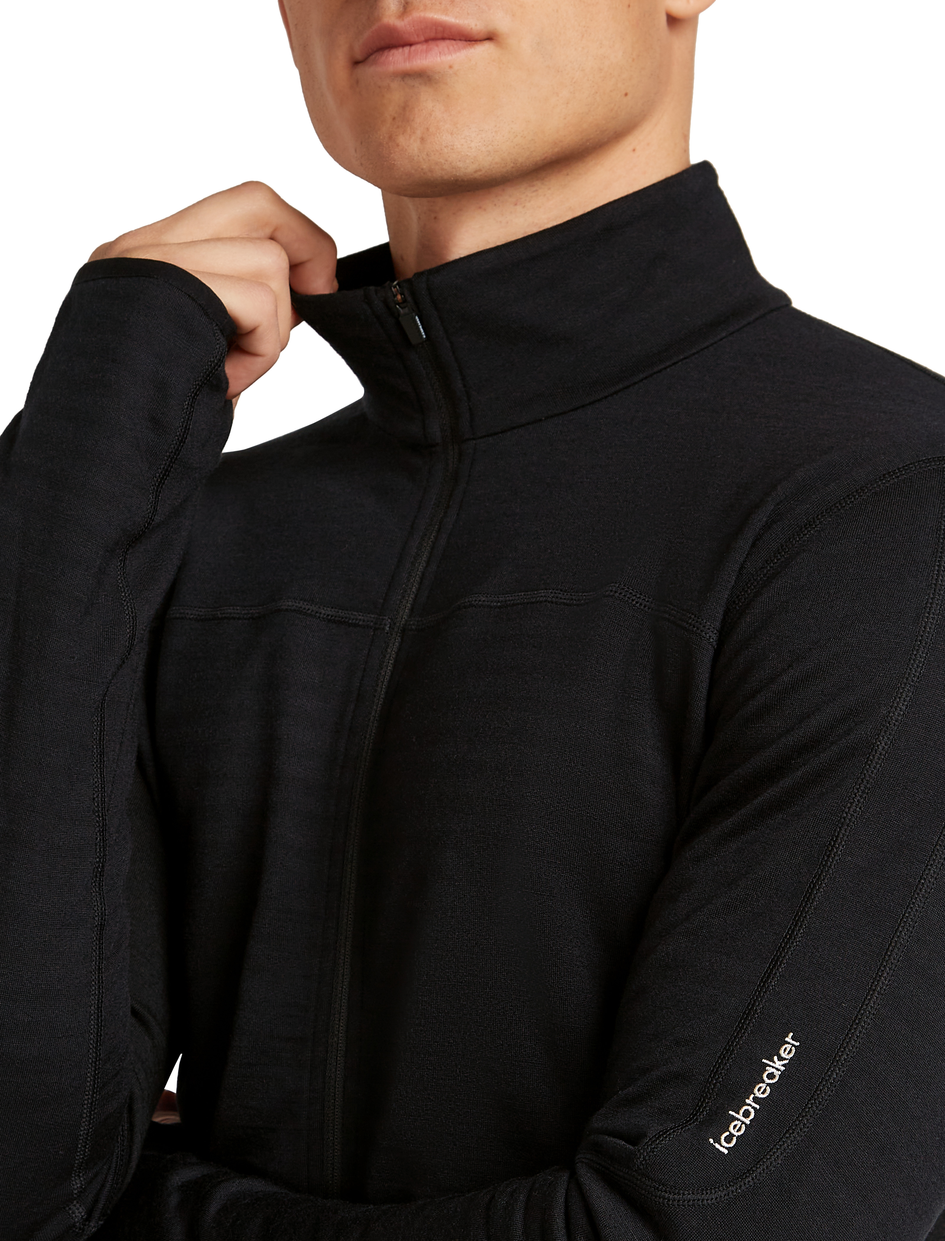 M Merino Blend 300 RealFleece Descender LS Zip