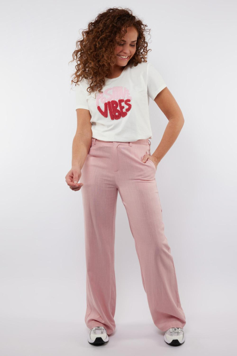 C&S The Label roze dames broek