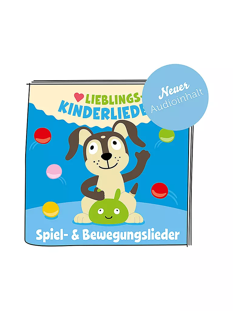 TONIES Hörfigur - Lieblings-Kinderlieder - Spiel- und Bewegungslieder keine Farbe
