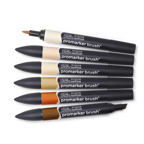 WINSOR & NEWTON™ promarker brush™ 6er Sets