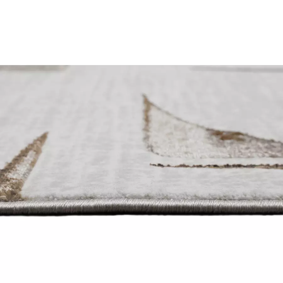 Esprit Kurzflorteppich Nelle creme beige meliert