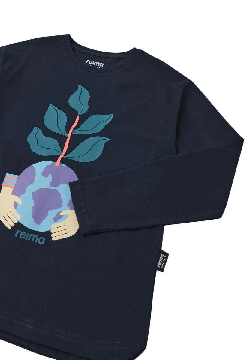 Reima Long sleeve T-shirt, Inisi Anti-Bite Navy