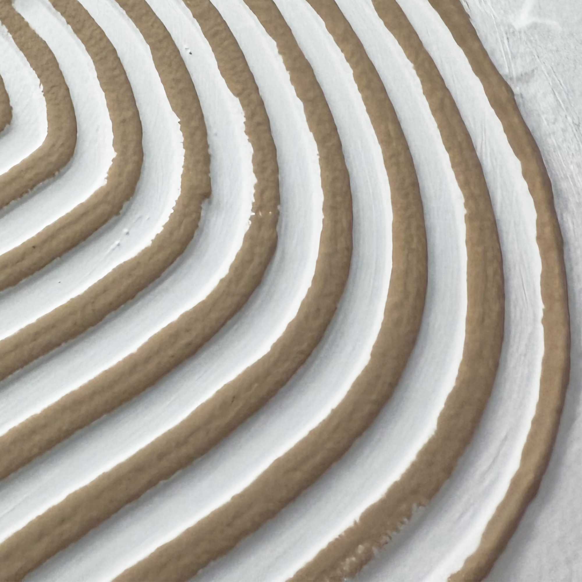 Reinders - Bows 3D Art Schilderij - 70 x 50 cm - Tinted Beige