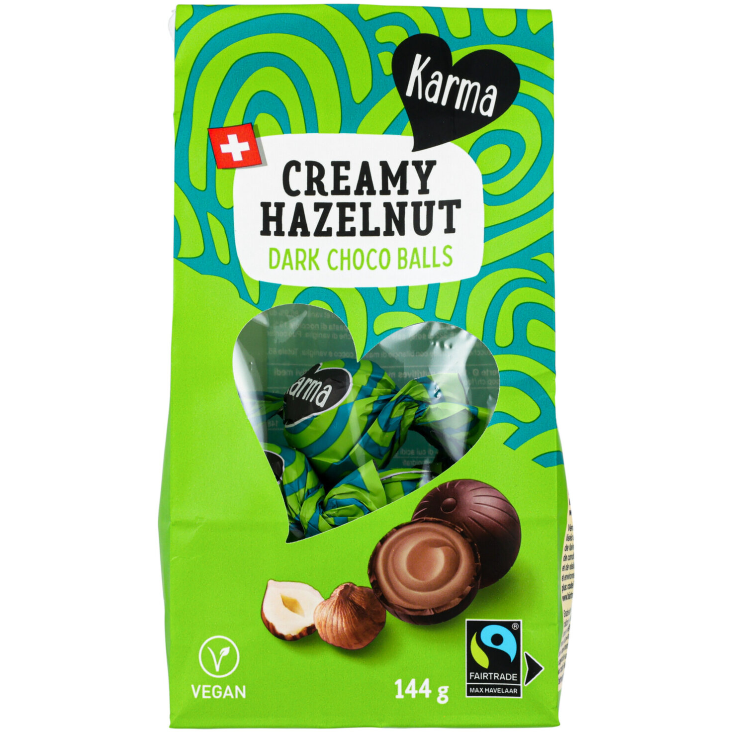 Karma Fairtrade Balls Creamy Hazelnut