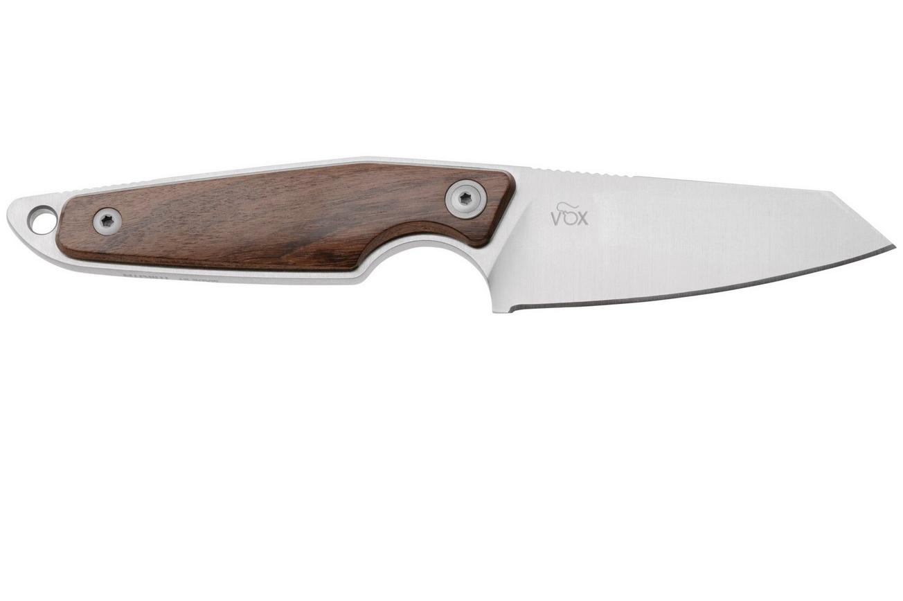 MKM Makro 2 Sheepfoot MK-MA02-S Santos Wood, vaststaand mes, Jesper Voxnaes design