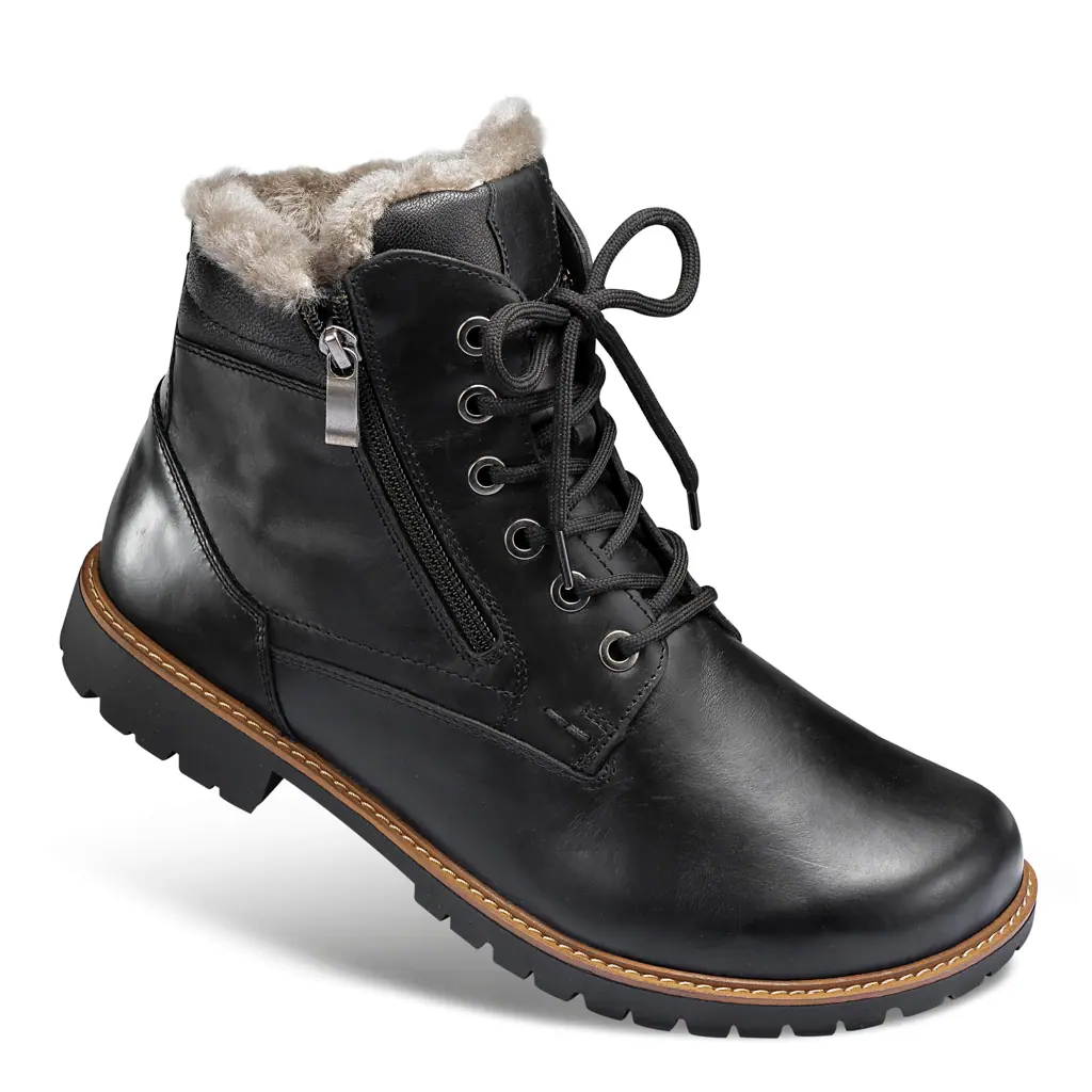HERREN - Winterstiefel JOVIN schwarz