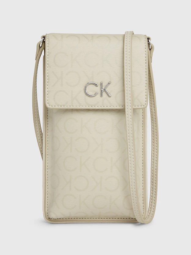 Bolsa de ombro com suporte para celular