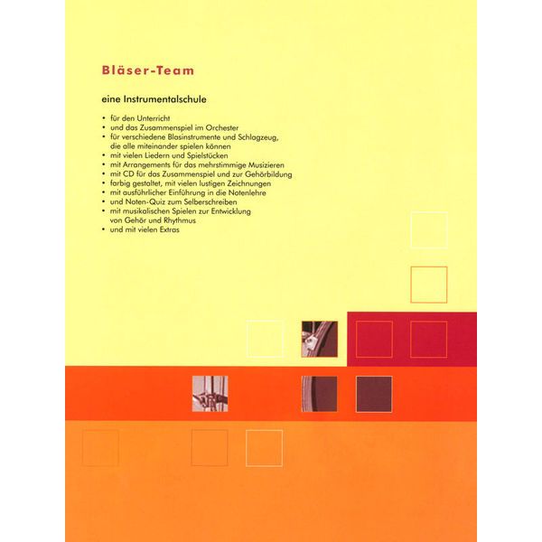 Horst Rapp Verlag Bläser-Team 2 Percussion