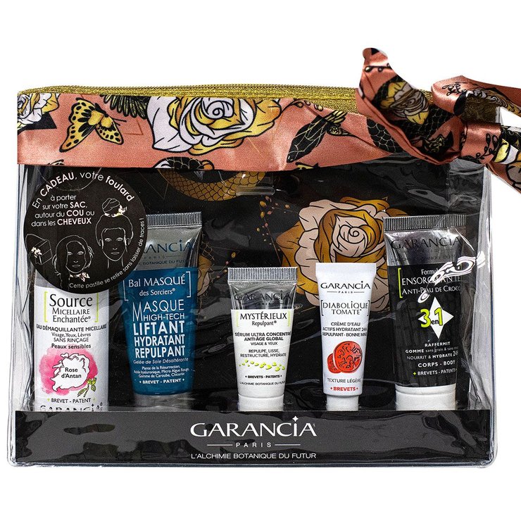 Trousse voyage foulard