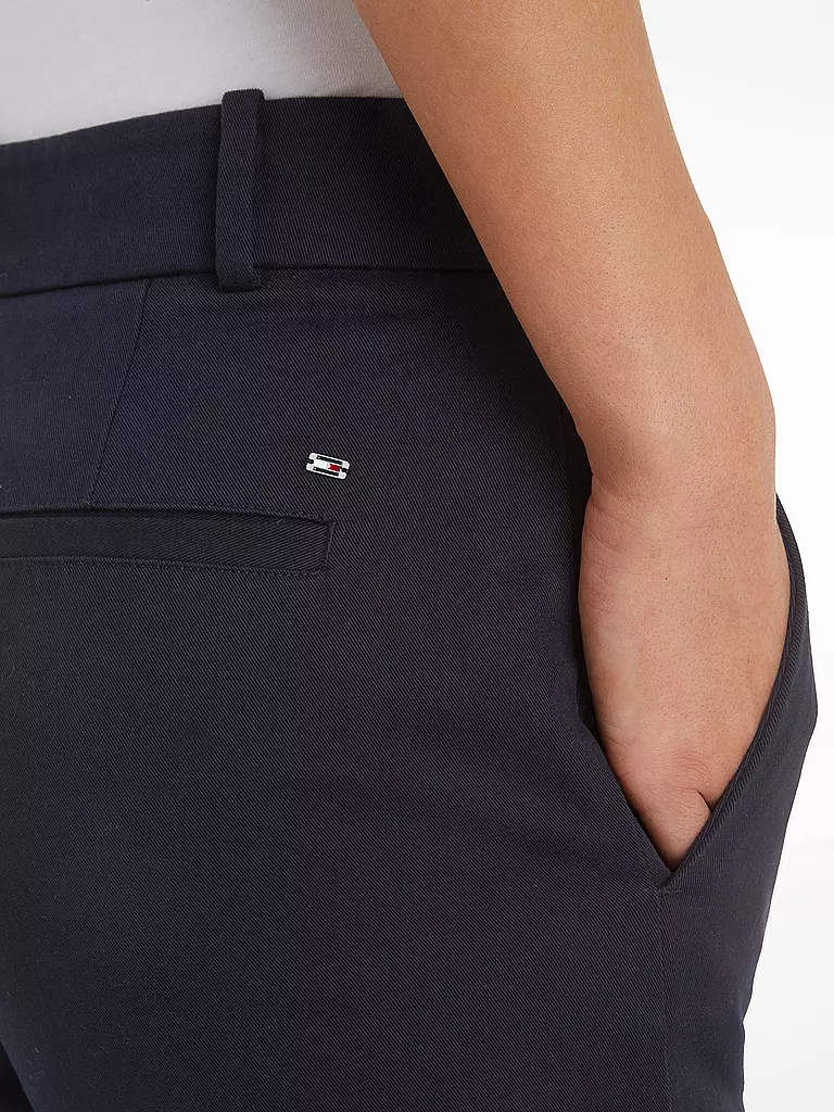 TOMMY HILFIGER Chino Slim Fit 7/8 dunkelblau
