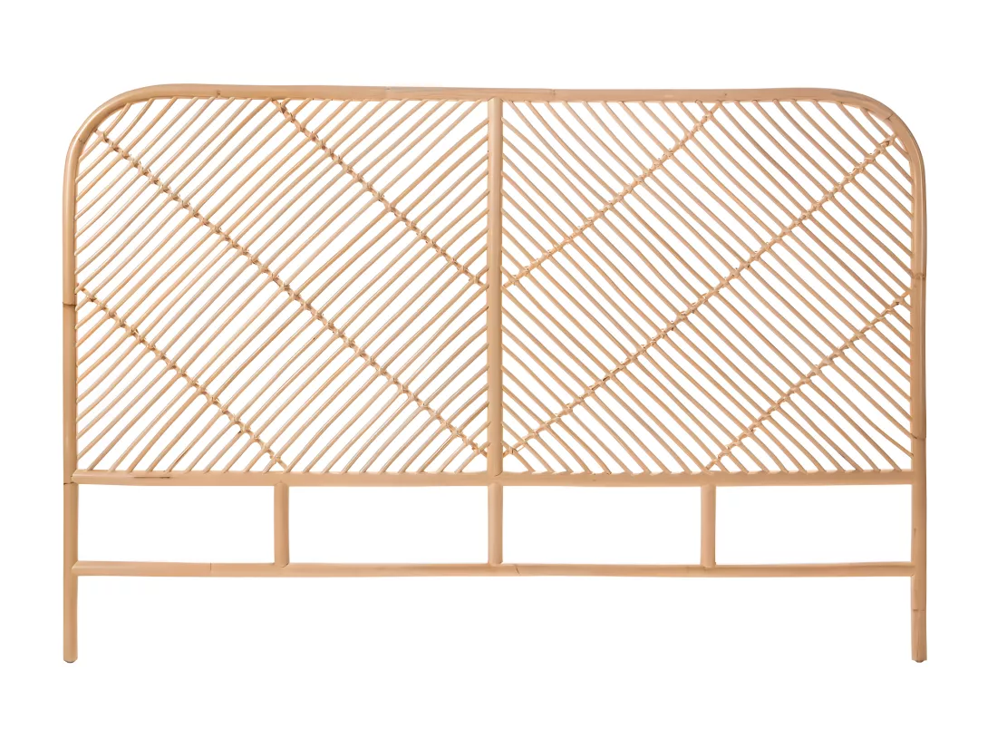 Kayan - Tête de lit en rotin 168 cm - Naturel
