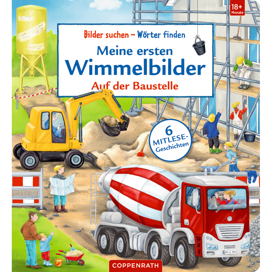 COPPENRATH Bilder suchen-Wörter finden: Meine 1.Wimmelbilder - Baustelle