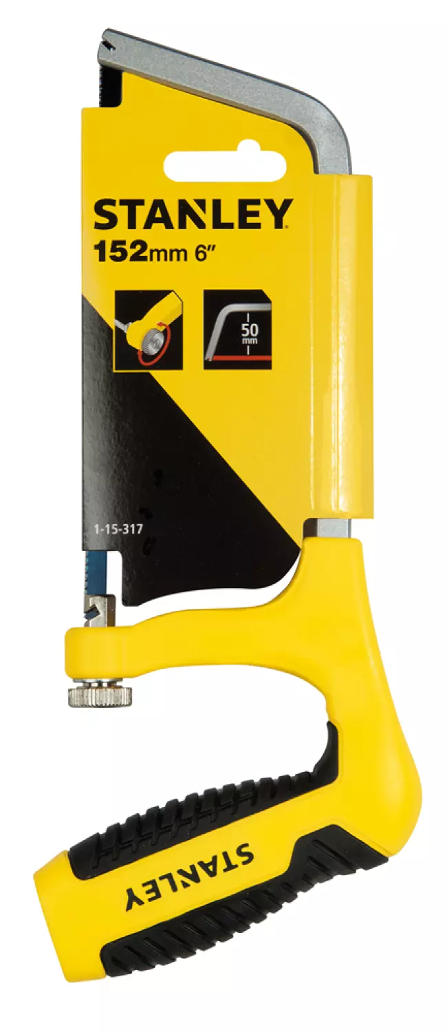 Stanley 1-15-317 Mini Metaalzaag met Kunststof Pistoolgreep - 150mm