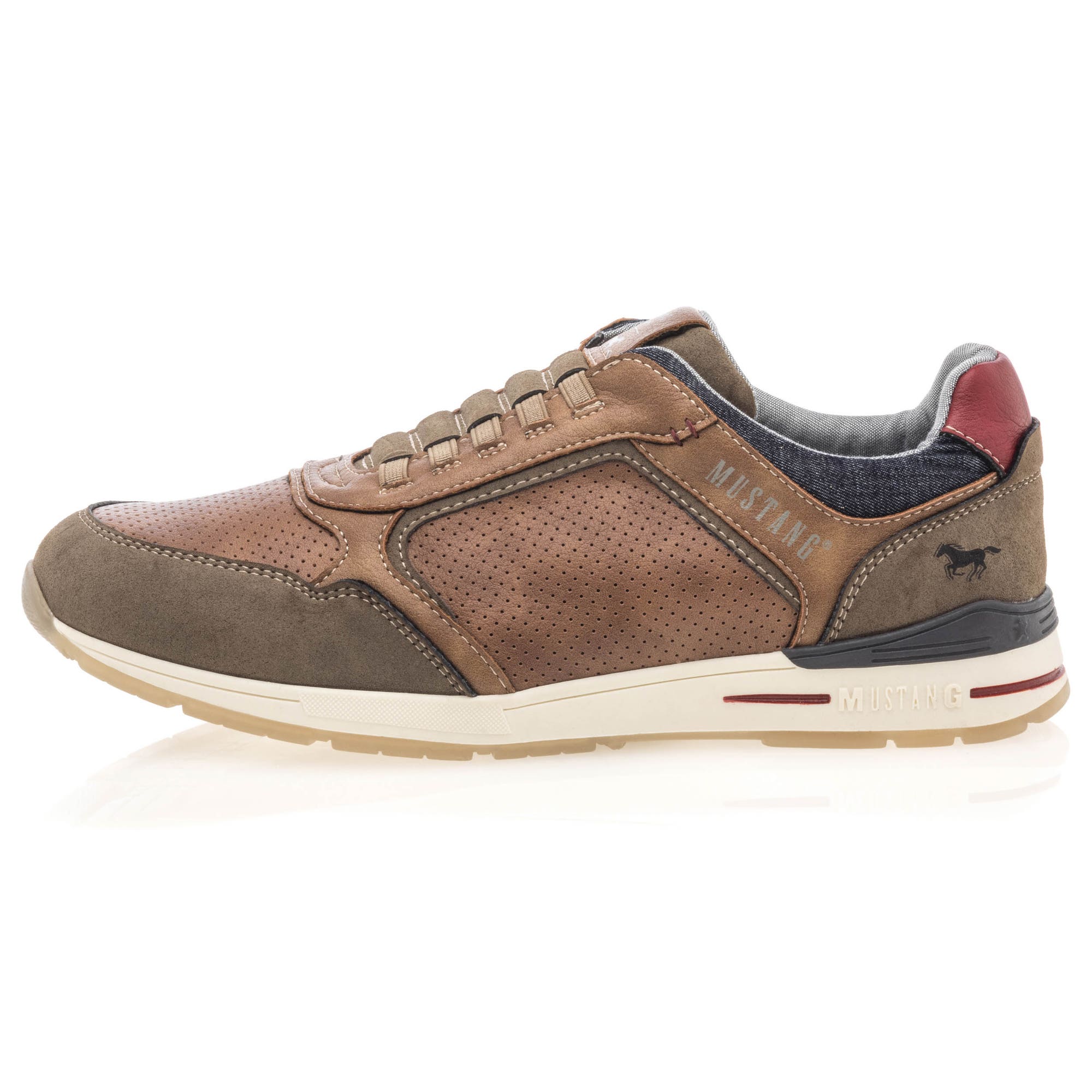 Baskets basses Homme cognac