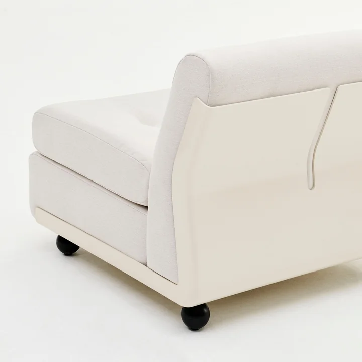 HAY - Amanta 1 Sitzer Sofa, cream beige / hellgrau (HAY Story 102)