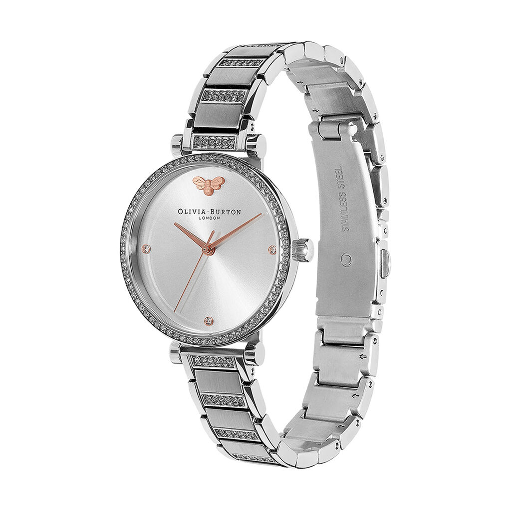 Montre Olivia Burton Belgrave Argenté