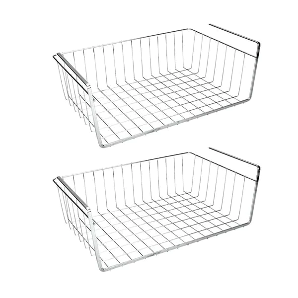 Lot de 2 corbeilles à suspendre 40 cm