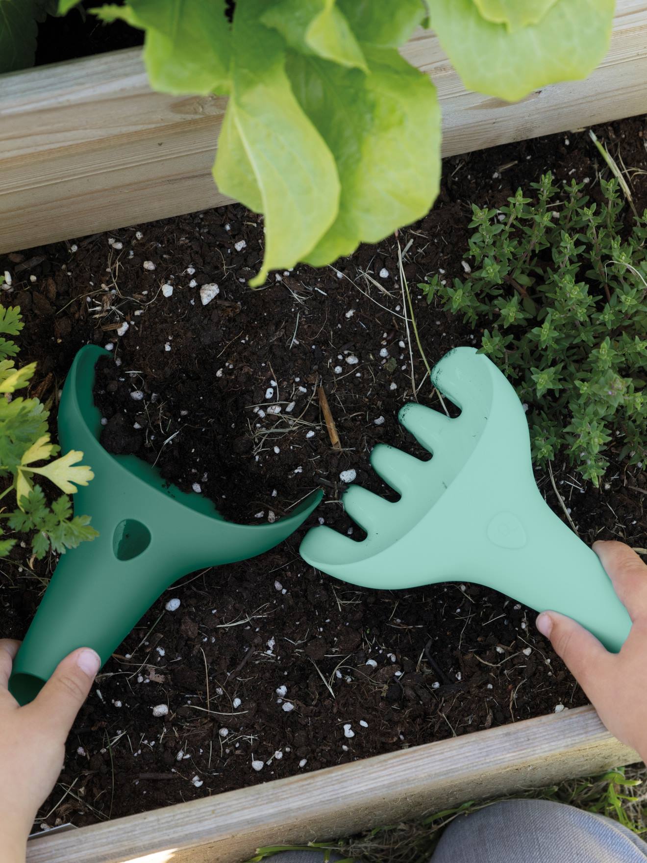 Conjunto de jardinagem 