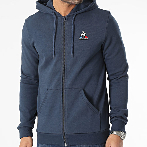 Sweat Zippé Capuche 2310565 Bleu Marine