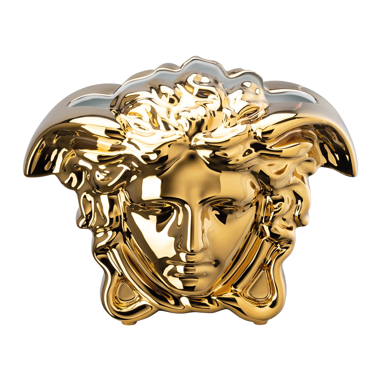 Medusa Grande Gold Vase 30 cm