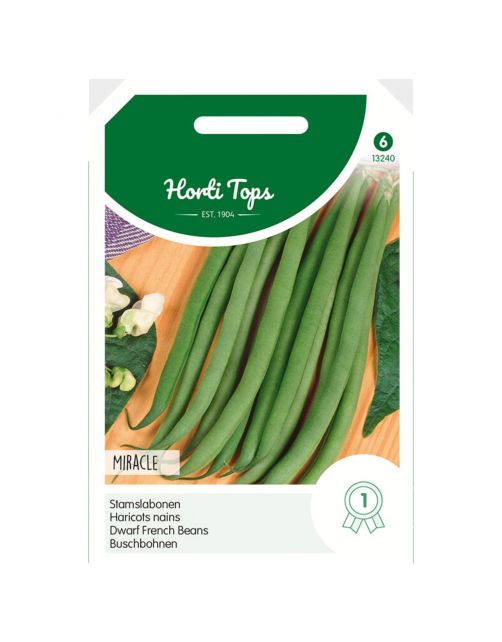 Hortitops Stamslabonen - Chinees Boontje Miracle - Groentezaden - 100 g