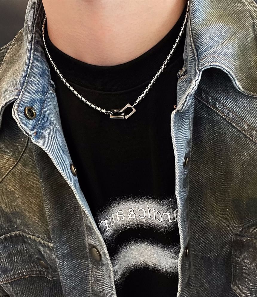 Lilafey - Slangenbot ketting