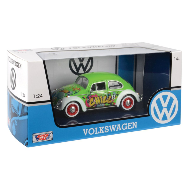 Motormax - 1966 Volkswagen Beetle Graffiti - 1:24